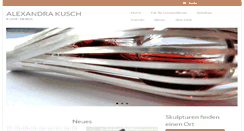 Desktop Screenshot of alexandra-kusch.de